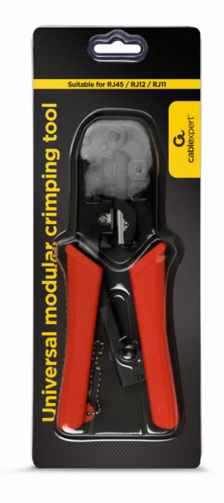 Gembird T-WC-02 crimpadora Negro. Naranja