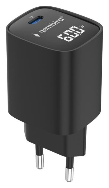 GEMBIRD TA-UC-1C-PD60LCD-01-BK CARGADOR - detalle