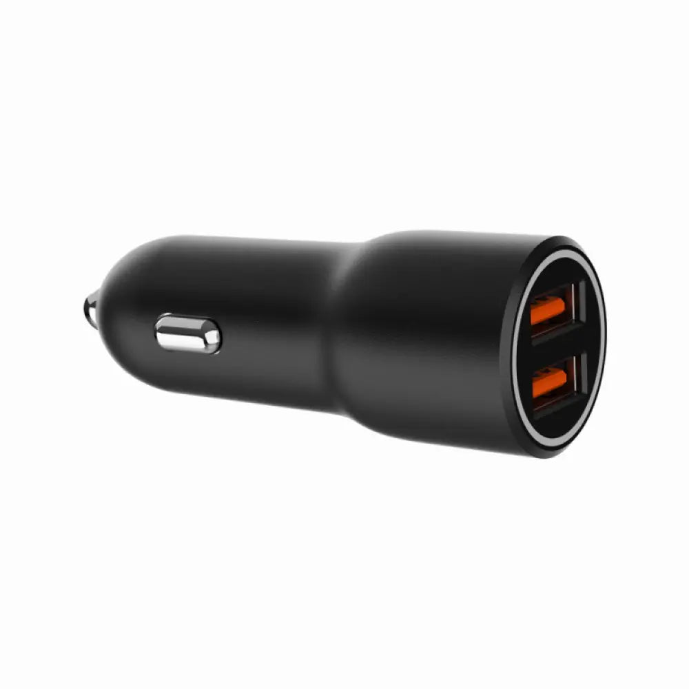 Gembird TA-UC-A2QC36-CAR-01 cargador de dispositivo móvil Teléfono móvil. Smartphone Negro Encendedor de cigarrillos Car