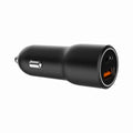 Gembird TA-UC-AC2PDQC38-CAR-01 cargador de dispositivo móvil Universal Negro Encendedor de cigarrillos Carga rápida Auto