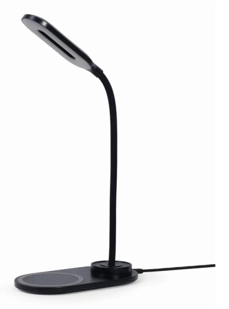 Gembird TA-WPC10-LED-01 cargador de dispositivo móvil Smartphone Negro CC Cargador inalámbrico Interior