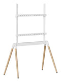Gembird TVS-86F-01-W soporte para TV 2.18 m (86") Blanco. Madera