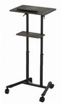 Gembird TVS-DESK-01-BK escritorio de pie Negro