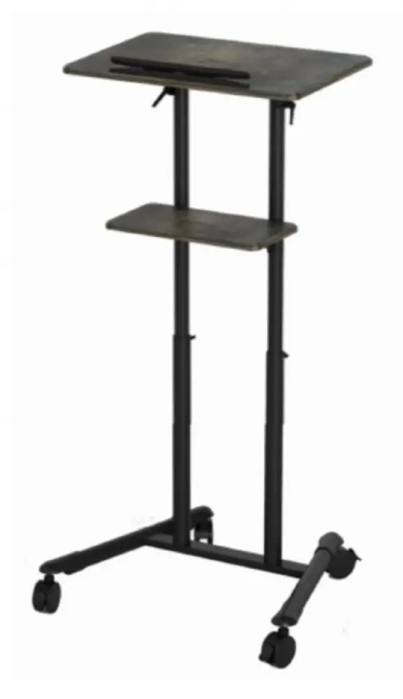 Gembird TVS-DESK-01-BK escritorio de pie Negro
