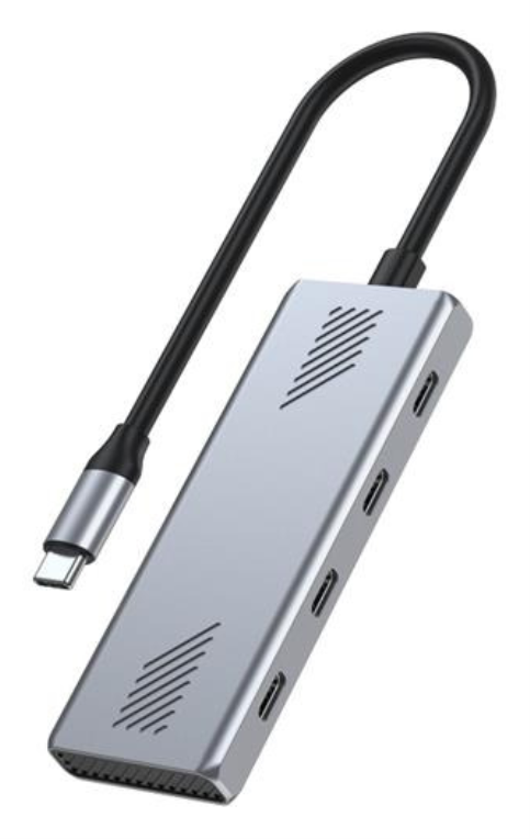 GEMBIRD UHB-CM-U310-C4-01 HUB USB-C - detalle