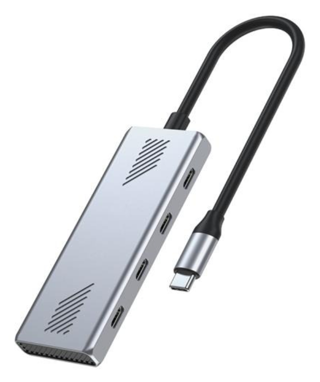 GEMBIRD UHB-CM-U310-C4-01 HUB USB-C - detalle