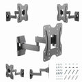 Soporte de pared para TV Gembird WM-42ST-01 para pantallas de 42 pulgadas, negro, con movimiento completo.