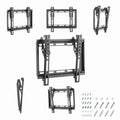 Gembird WM-42T-04 soporte para TV 106.7 cm (42") Negro