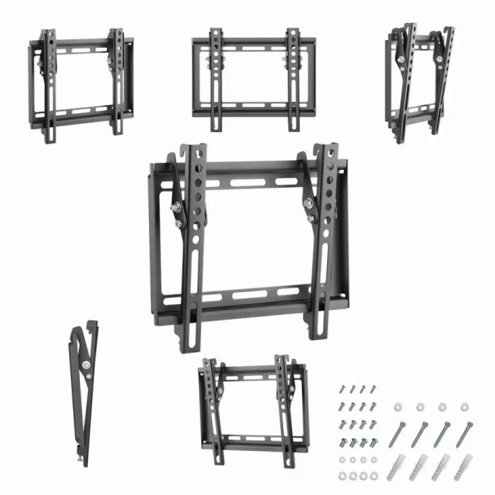 Gembird WM-42T-04 soporte para TV 106.7 cm (42") Negro