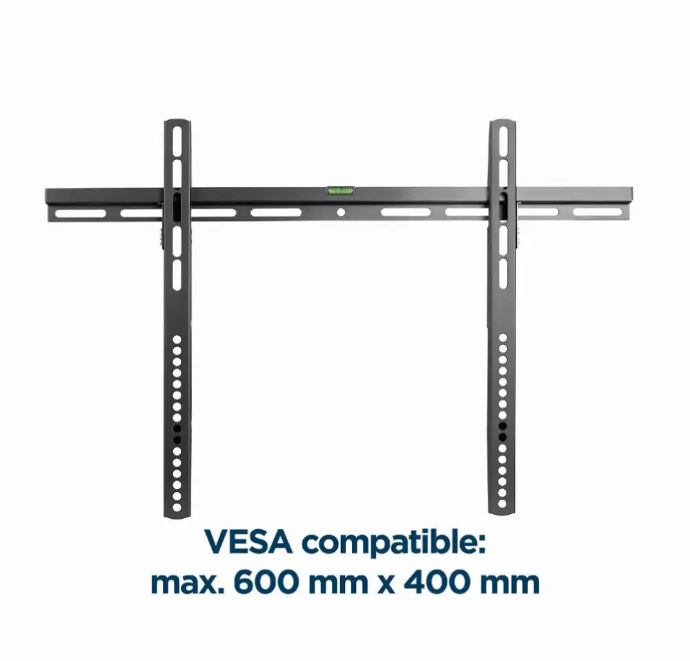 Gembird WM-70F-02 soporte para TV 177.8 cm (70") Negro
