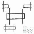 Gembird WM-70F-03 soporte para TV 177.8 cm (70") Negro