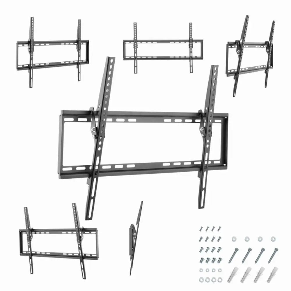 Gembird WM-70T-03 soporte para TV 177.8 cm (70") Negro