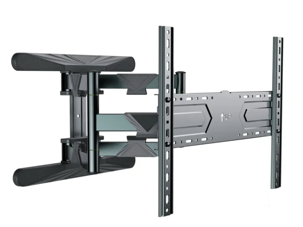 Soporte de pared Gembird para TV de movimiento completo, compatible con pantallas de 40 a 80 pulgadas, en acero.