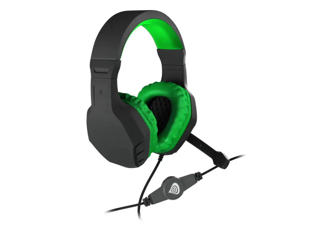 GENESIS Argon 200 Auriculares Alámbrico Diadema Juego Negro. Verde - detalle