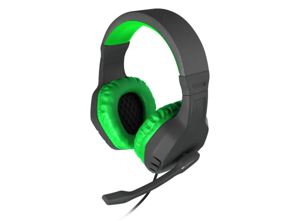 GENESIS Argon 200 Auriculares Alámbrico Diadema Juego Negro. Verde - detalle