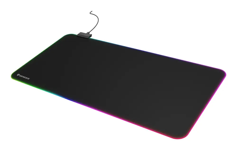 GENESIS Boron 500 XXL RGB Alfombrilla de ratón para juegos Negro