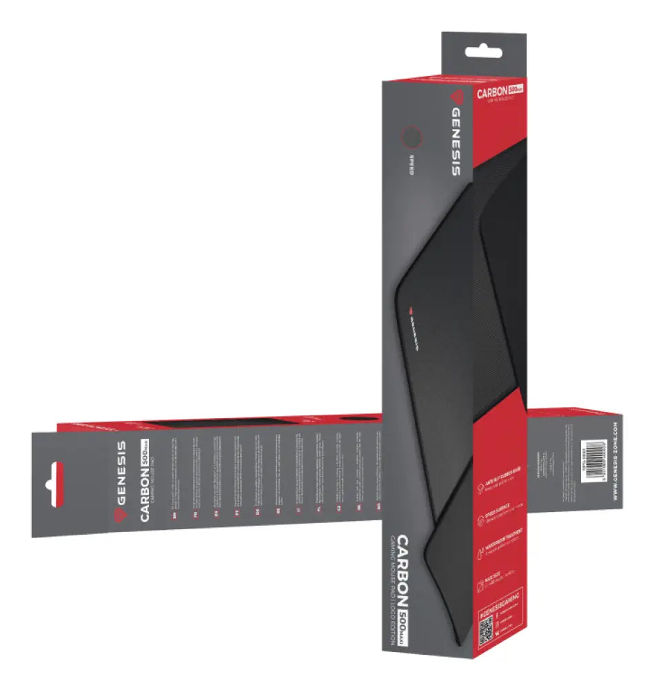 GENESIS Carbon 500 MAXI Alfombrilla de ratón para juegos Negro - detalle