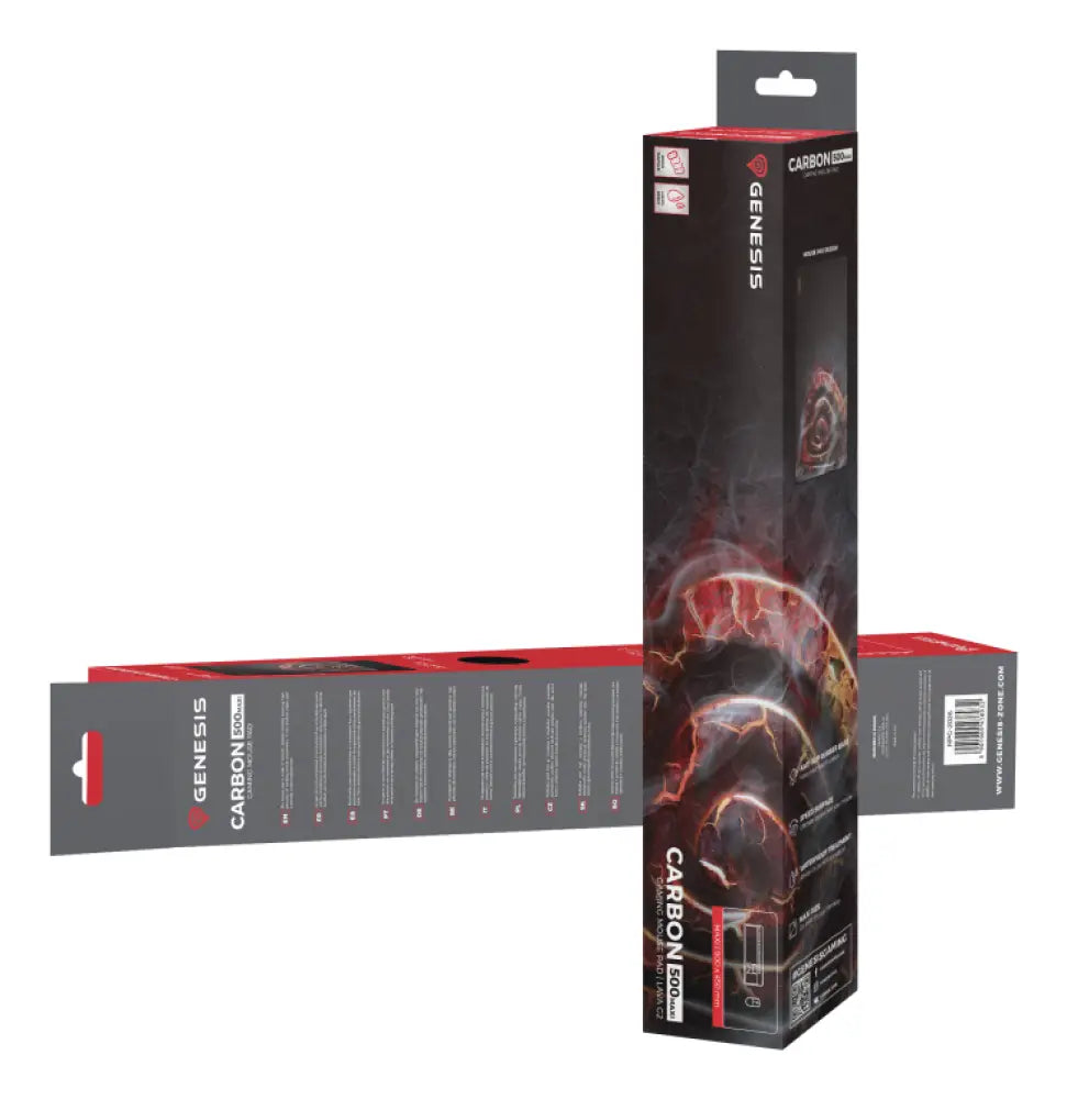 GENESIS Carbon 500 Maxi Lava G2 Alfombrilla de ratón para juegos Multicolor - detalle