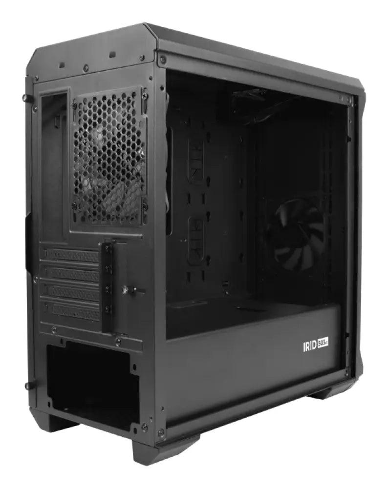 GENESIS Irid 503 Micro Torre Negro - detalle