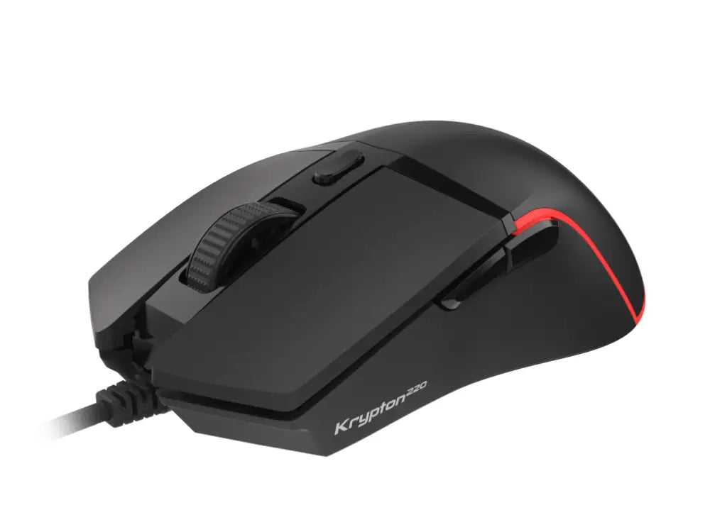 GENESIS Krypton 220 ratón Juego mano derecha USB tipo A Óptico 6400 DPI - detalle