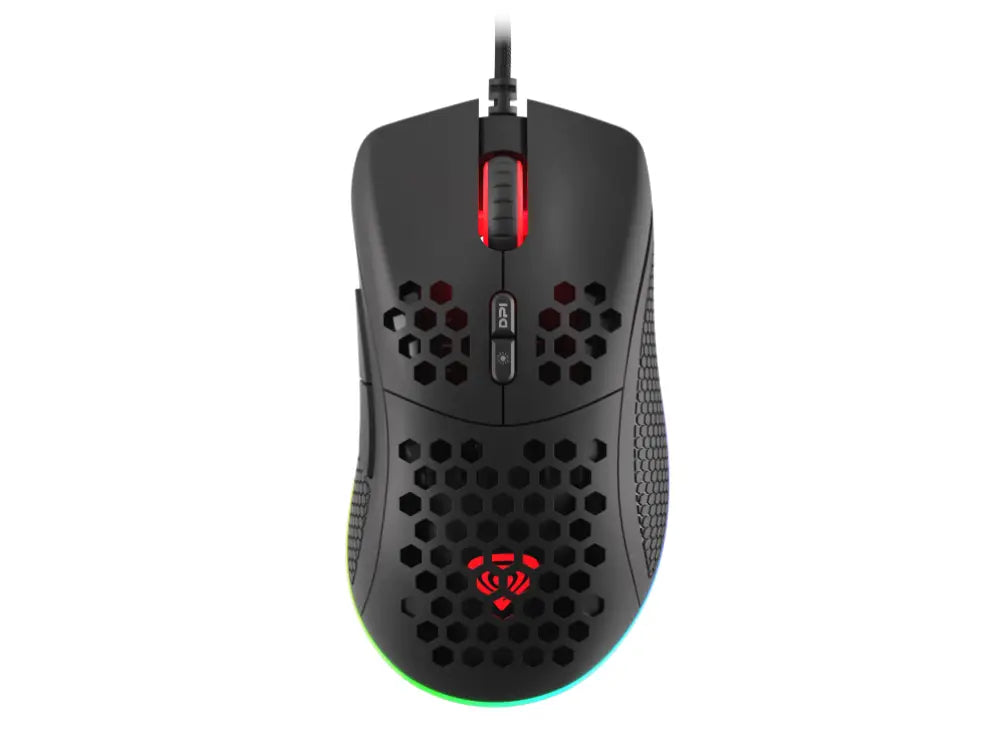 GENESIS Krypton 555 ratón Juego mano derecha USB tipo A Óptico 8000 DPI - detalle