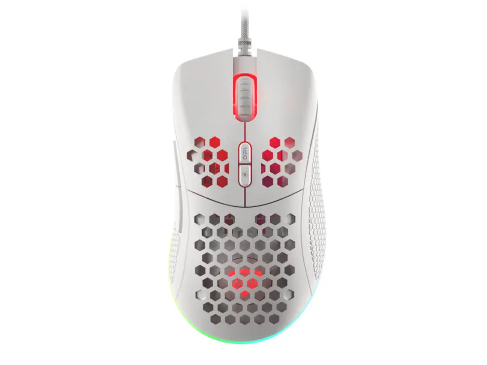 GENESIS Krypton 555 ratón Juego mano derecha USB tipo A Óptico 8000 DPI - detalle
