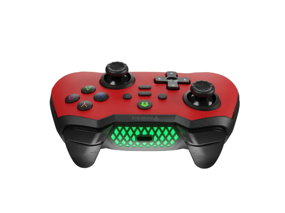 GENESIS Mangan 400 Rojo Bluetooth Gamepad Analógico/Digital Android. MAC. Nintendo Switch. PC. iOS - detalle
