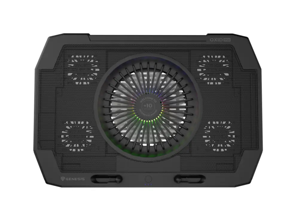 GENESIS Oxid 850 almohadilla fría 43.9 cm (17.3") 2500 RPM Negro - detalle
