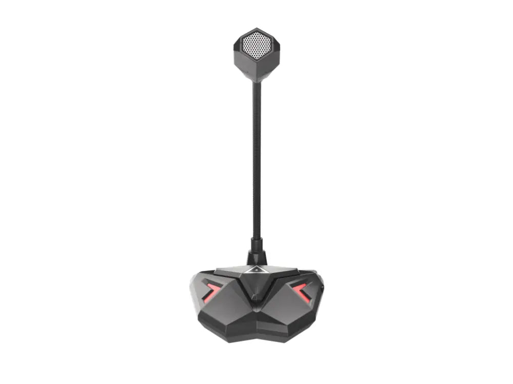 GENESIS Radium 100 Negro. Rojo Micrófono para PC - detalle