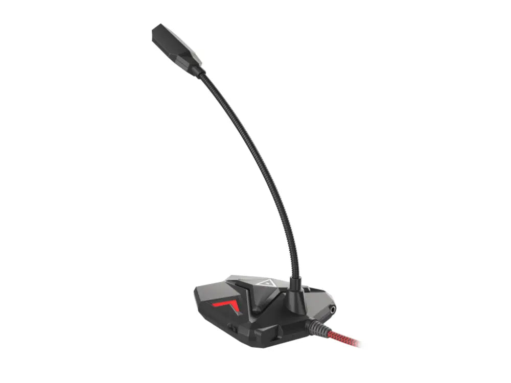 GENESIS Radium 100 Negro. Rojo Micrófono para PC - detalle