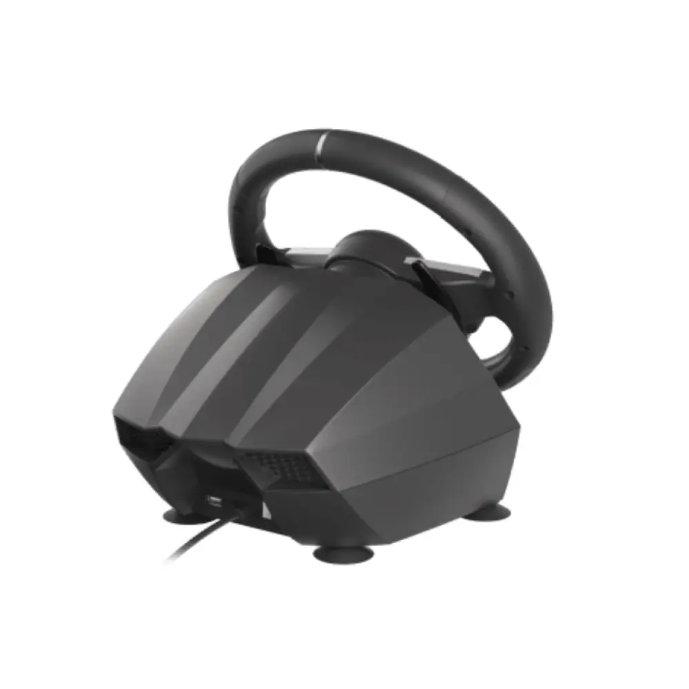 GENESIS Seaborg 400 Negro. Plata USB Volante + Pedales Nintendo Switch. PC. PlayStation 4. Playstation 3. Xbox 360. Xbox One. Xbox One S. Xbox One X - detalle