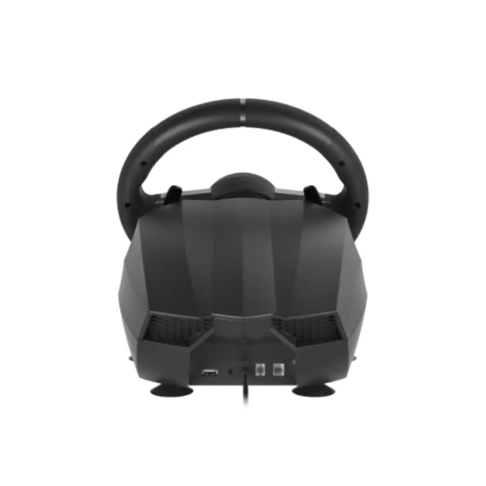 GENESIS Seaborg 400 Negro. Plata USB Volante + Pedales Nintendo Switch. PC. PlayStation 4. Playstation 3. Xbox 360. Xbox One. Xbox One S. Xbox One X - detalle
