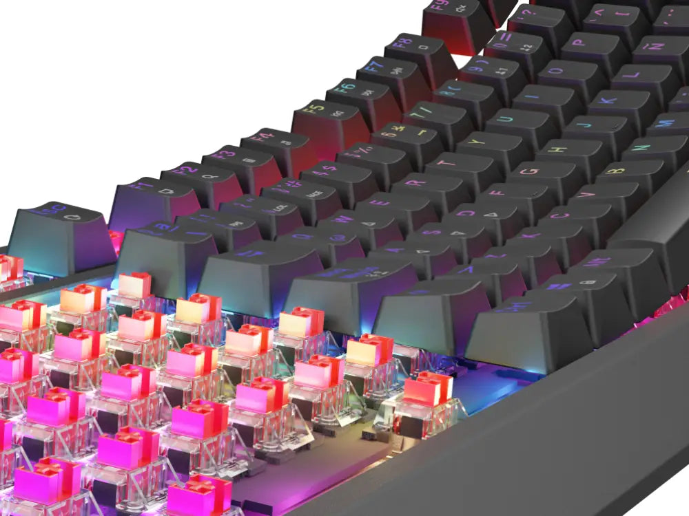 Teclado GENESIS Thor 230 TKL negro para juegos, USB, QWERTY Español, compacto y ergonómico para gaming.