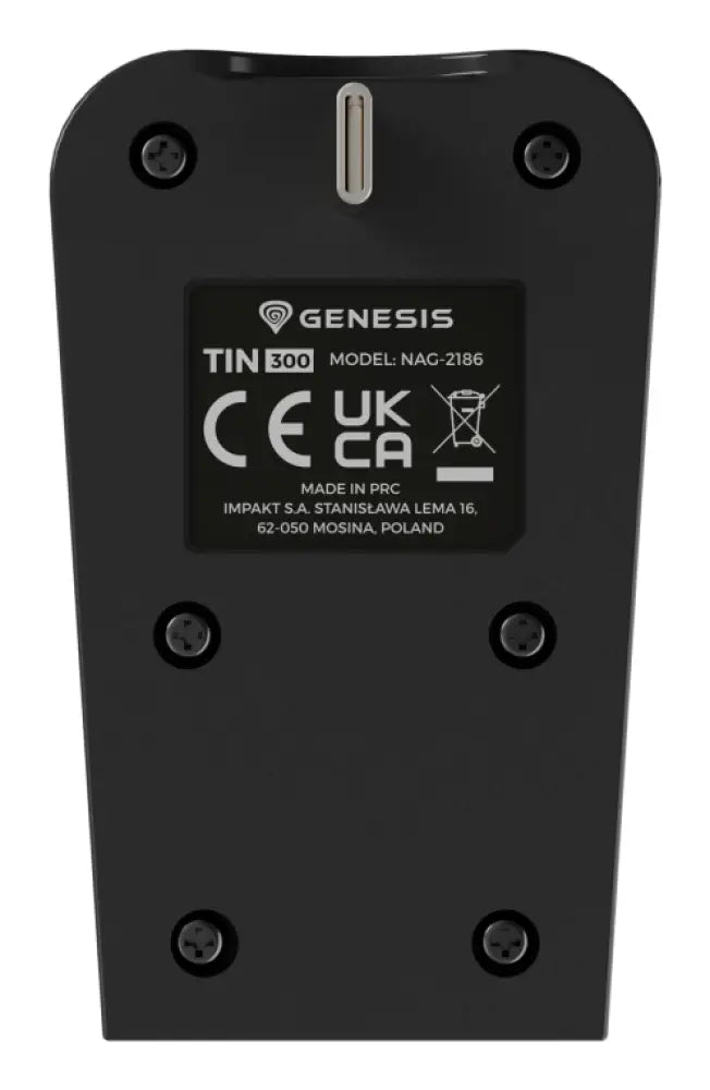 GENESIS Tin 300 Sistema de carga - detalle