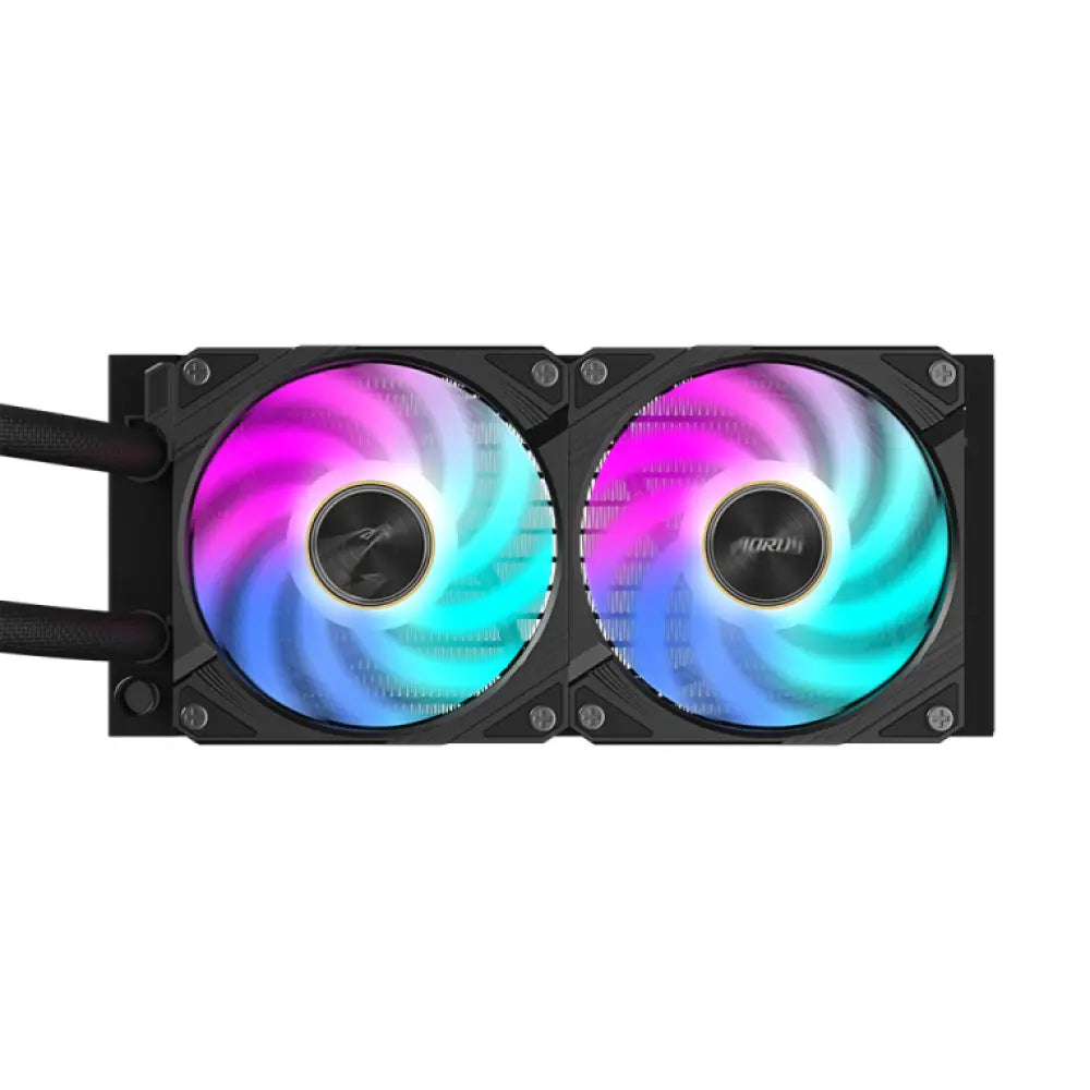 GIGABYTE AORUS WATERFORCE X II 240 Procesador Sistema de refrigeración líquida todo en uno 12 cm Negro - detalle