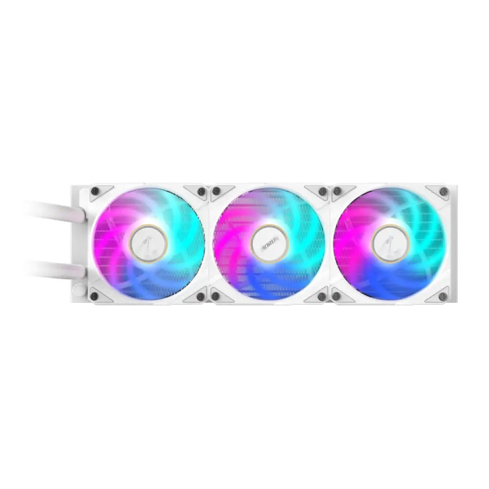 GIGABYTE AORUS WATERFORCE X II 360 ICE Procesador Sistema de refrigeración líquida todo en uno 12 cm Blanco - detalle