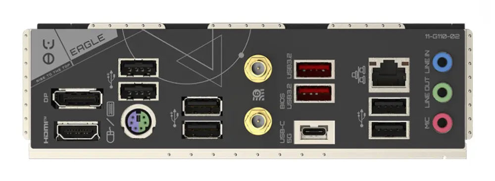 GIGABYTE B650 EAGLE AX Placa base - AMD Ryzen serie 9000. VRM de 12+2+2 fases. hasta 7600 MHz DDR5 (OC). 1xPCIe 5.0 + 2xPCIe 4.0 M.2. LAN GbE. WIFI 6E. USB 3.2 Gen 2 - detalle