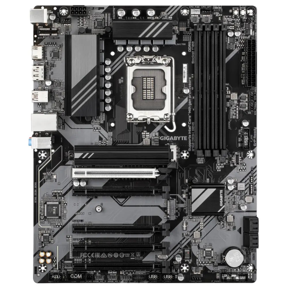 GIGABYTE B760 DS3H GEN5 placa base Intel B760 Express LGA 1700 ATX - detalle
