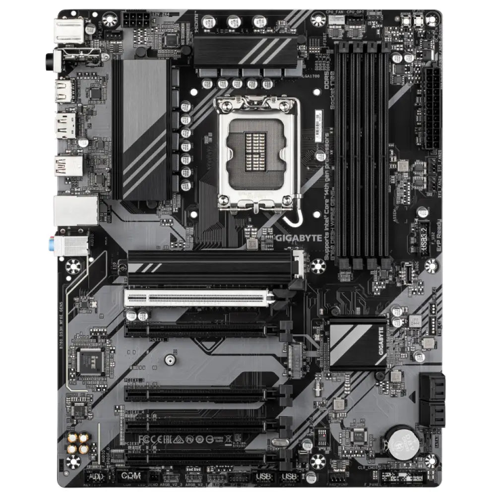 GIGABYTE B760 DS3H WIFI6E GEN5 Intel B760 Express LGA 1700 ATX - detalle