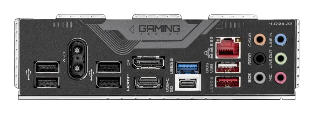 GIGABYTE B760 GAMING X WIFI6E GEN5 Placa Base - Compatible con procesadores Intel Core 14ª generación. VRM de 8+1+1 fases. hasta 5600 MHz DDR5. 3 x M.2 PCIe 4.0. Wi-Fi 6E. LAN 2.5 GbE. USB 3.2 Gen 2 - detalle