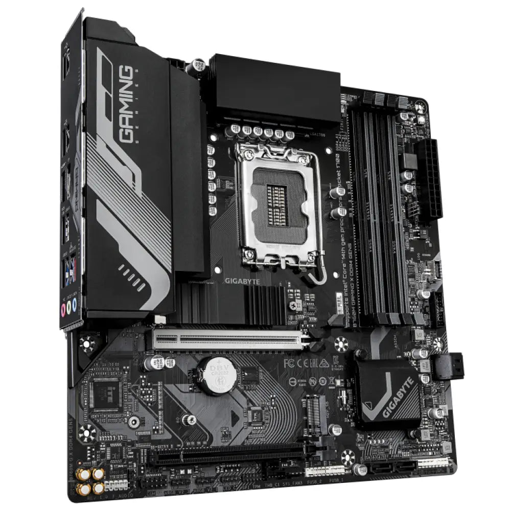 GIGABYTE B760M GAMING X DDR4 GEN5 Placa Base - Compatible con procesadores Intel Core 14ª generación. VRM de 8+1+1 fases. hasta 3200 MHz DDR4. 2 x M.2 PCIe 4.0. LAN 2.5 GbE. USB 3.2 Gen 1 - detalle