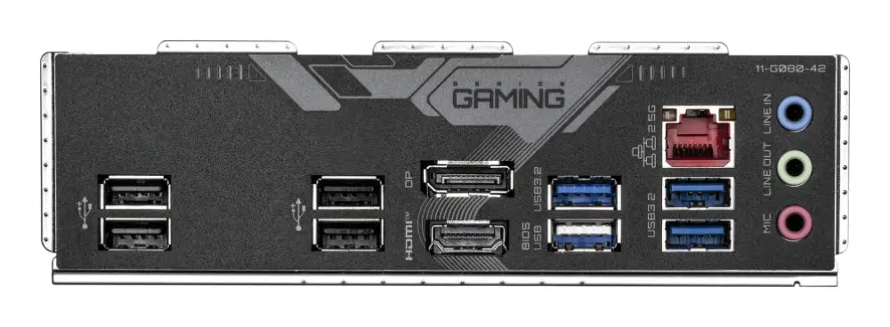 GIGABYTE B760M GAMING X DDR4 GEN5 Placa Base - Compatible con procesadores Intel Core 14ª generación. VRM de 8+1+1 fases. hasta 3200 MHz DDR4. 2 x M.2 PCIe 4.0. LAN 2.5 GbE. USB 3.2 Gen 1 - detalle
