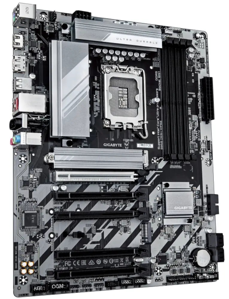 GIGABYTE B860 DS3H WIFI6E placa base Intel B860 LGA 1851 (Socket V1) ATX - detalle