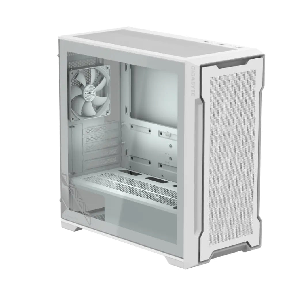 GIGABYTE C102 GLASS Midi Tower Blanco - detalle