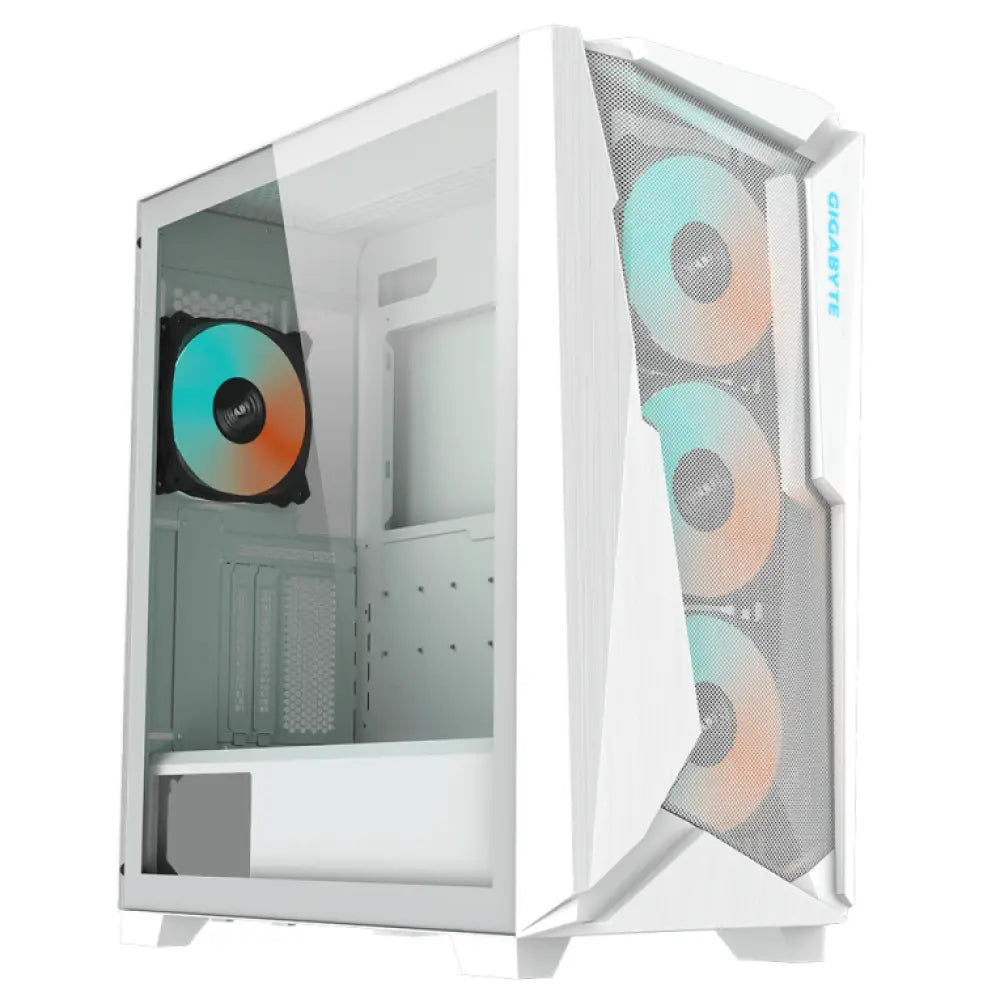 Gigabyte C301GW carcasa de ordenador Midi Tower Blanco - detalle