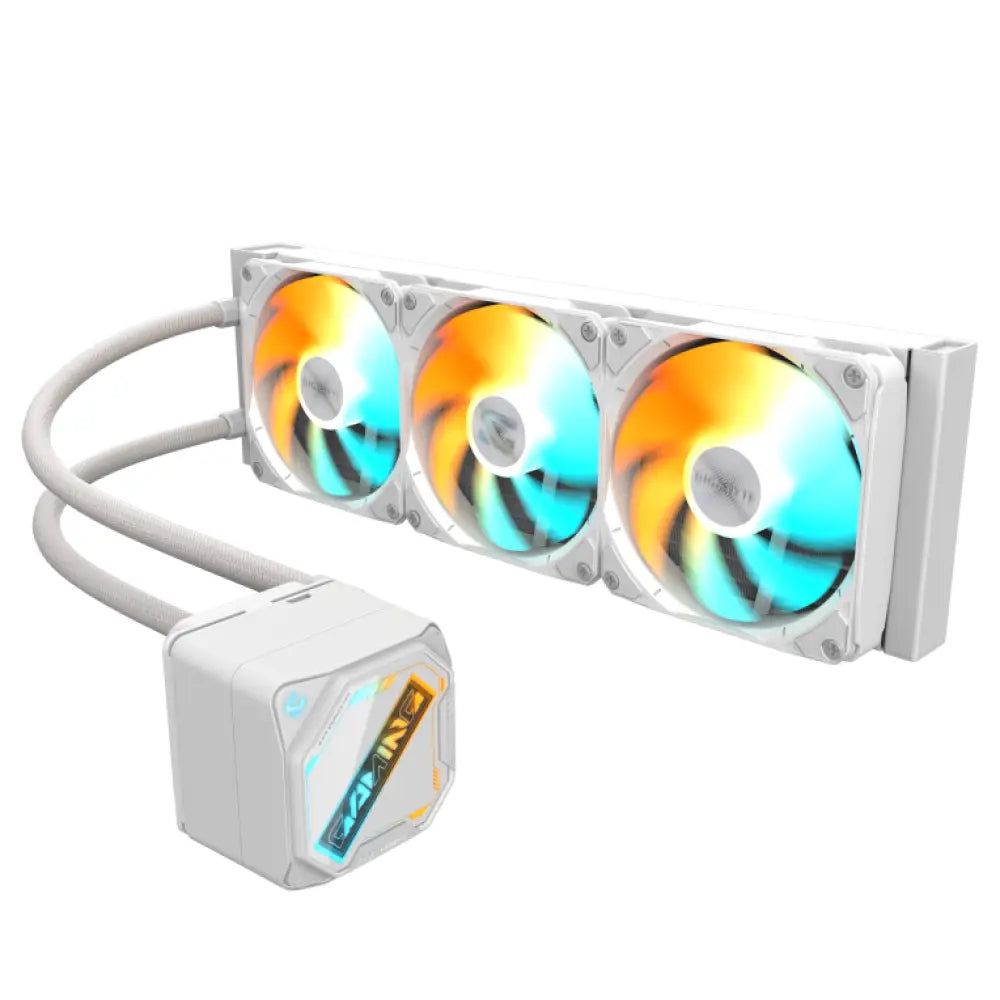GIGABYTE GAMING 360 ICE Procesador Sistema de refrigeración líquida todo en uno 12 cm Blanco 1 pieza(s) - detalle