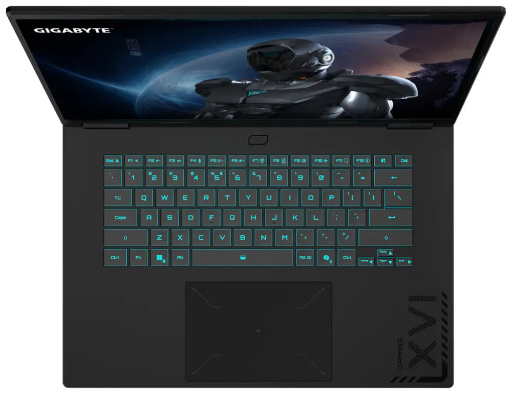 GIGABYTE GAMING A16 3WHK3PT864SD ordenador portatil AMD RyzenT 7 260 Portátil 40.6 cm (16") WUXGA 32 GB DDR5-SDRAM 1 TB SSD NVIDIA GeForce RTX 5070 Wi-Fi 6E (802.11ax) FreeDOS Negro - detalle