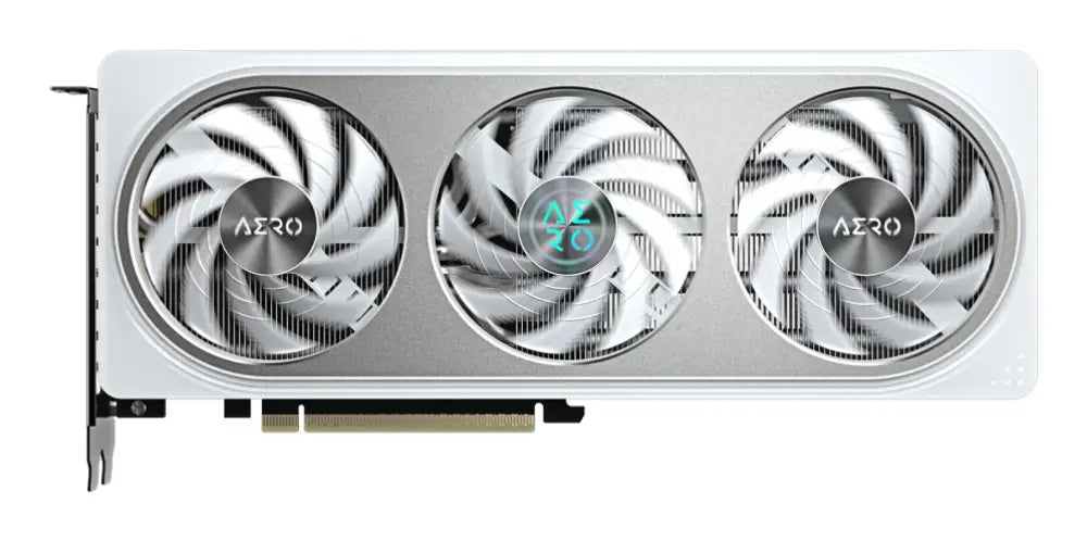 GIGABYTE GeForce RTX 5060 Ti AERO OC 8G Tarjeta Gráfica - 8 GB GDDR7. 128 bits. PCI-E 5.0. 2647 MHz Frecuencia del núcleo. 3 x DisplayPort. 1 x HDMI. GV-N506TAERO OC-8GD - detalle