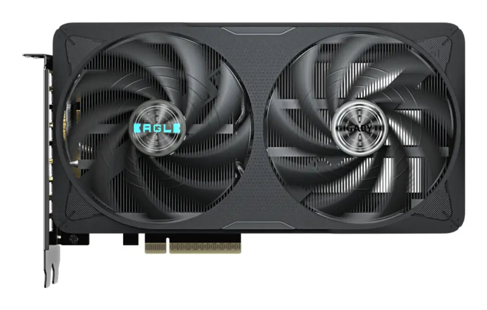 GIGABYTE GeForce RTX 5060 Ti EAGLE OC 8G Tarjeta Gráfica - 8 GB GDDR7. 128 bits. PCI-E 5.0. 2617 MHz Frecuencia del núcleo. 3 x DisplayPort. 1 x HDMI. GV-N506TEAGLE OC-8GD - detalle