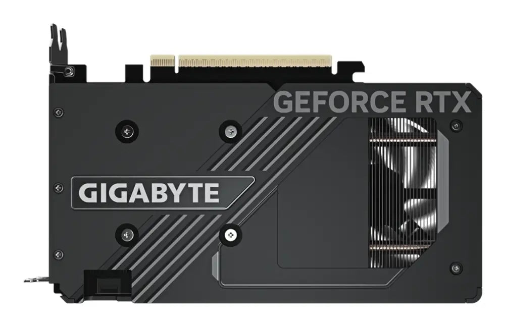 GIGABYTE GeForce RTX 5060 WINDFORCE MAX OC 8G Tarjeta Gráfica - 8 GB GDDR7. 128 bits. PCI-E 5.0. 2512 MHz Frecuencia del núcleo. 3 x DisplayPort. 1 x HDMI. NVIDIA DLSS 4. GV-N5060WF2MAX OC-8GD - detalle